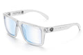 Heat Wave XL VISE Z87 Vapor Clear Frame Blue Light Blocking Sunglasses