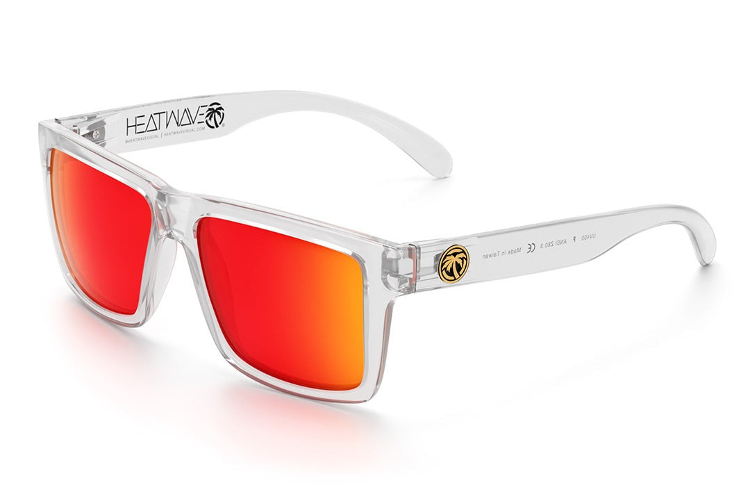 Heat Wave VISE Vapor Clear Sunglasses