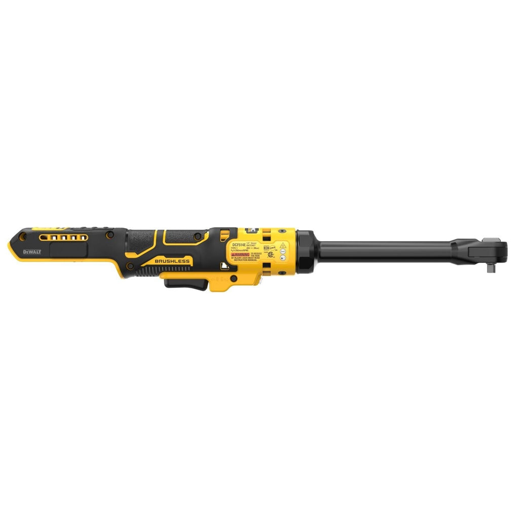 DeWALT DCF514EB ATOMIC 20V MAX Brushless Cordless 1/4-in. Extended Reach Ratchet, Tool Only