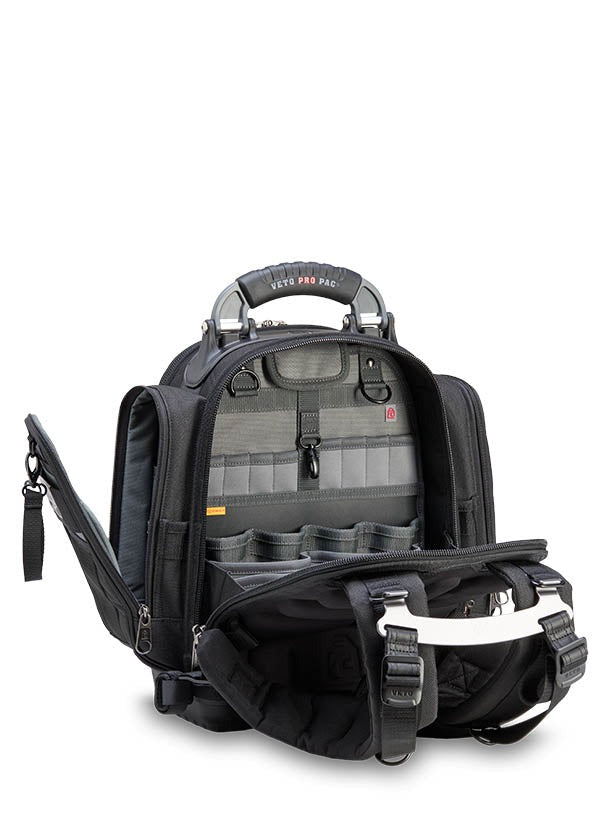 Veto Pro Pac TECH PAC MCP Blackout Compact Tool Backpack