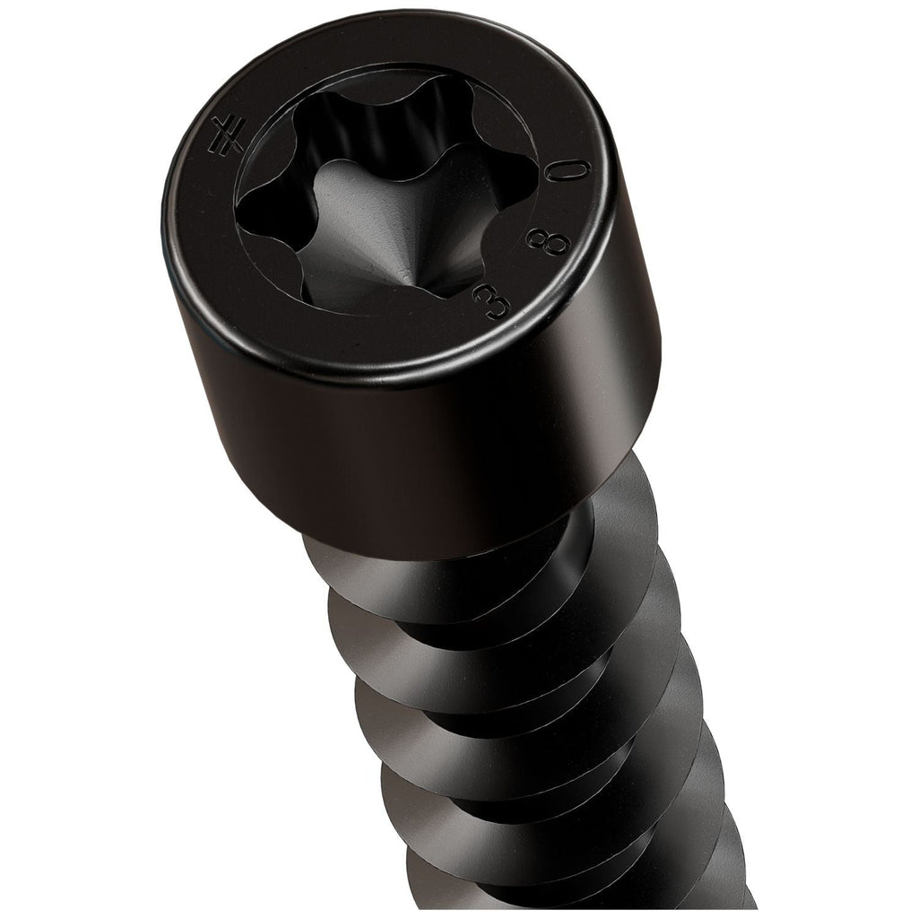 Simpson Strong-Tie SDCFC8X380-R30 Strong-Drive SDCFC TIMBER-CFC Screw, 0.315-in. x 15-in. T40, E-Coat, 30-Pack