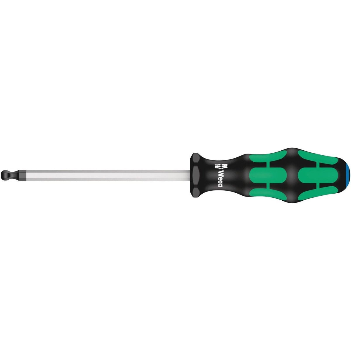 Wera 352 Ball End Screwdriver For Hexagon Socket Screws, 1/4-in.x125-mm.