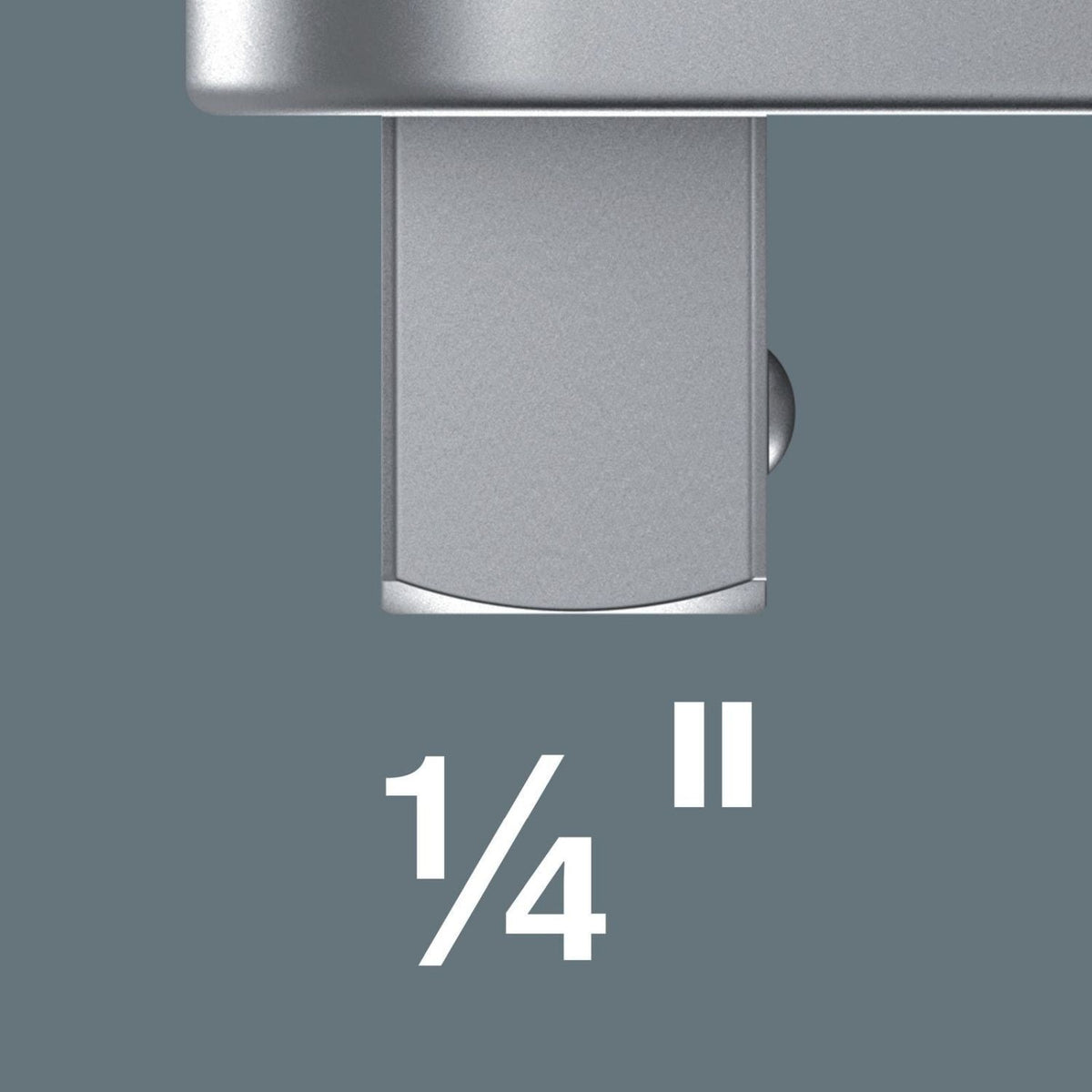 Wera 7773 A Square Drive Insert, 9X12-mm., 9X12x1/4-in.x44-mm.