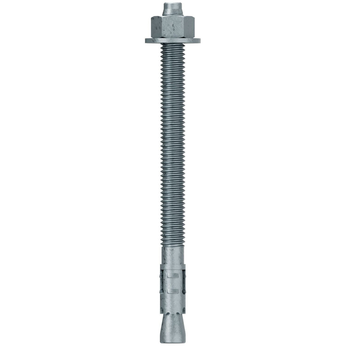 Simpson Strong-Tie STB2-37500MGF50 Strong-Bolt 2, 3/8-in. x 5-in. Mechanically Galvanized Wedge Anchor, Fully Assembled, 50-Pack