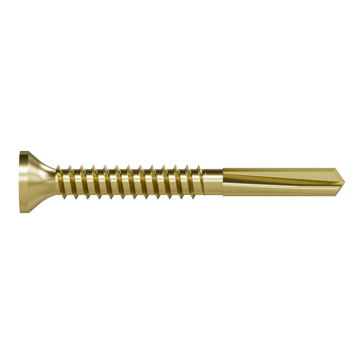 Simpson Strong-Tie PPHD134B1016-4K Strong-Drive PPHD SHEATHING-TO-CFS Screw, #10 x 1-3/4-in. T25, Yellow Zinc, 4000-Pack