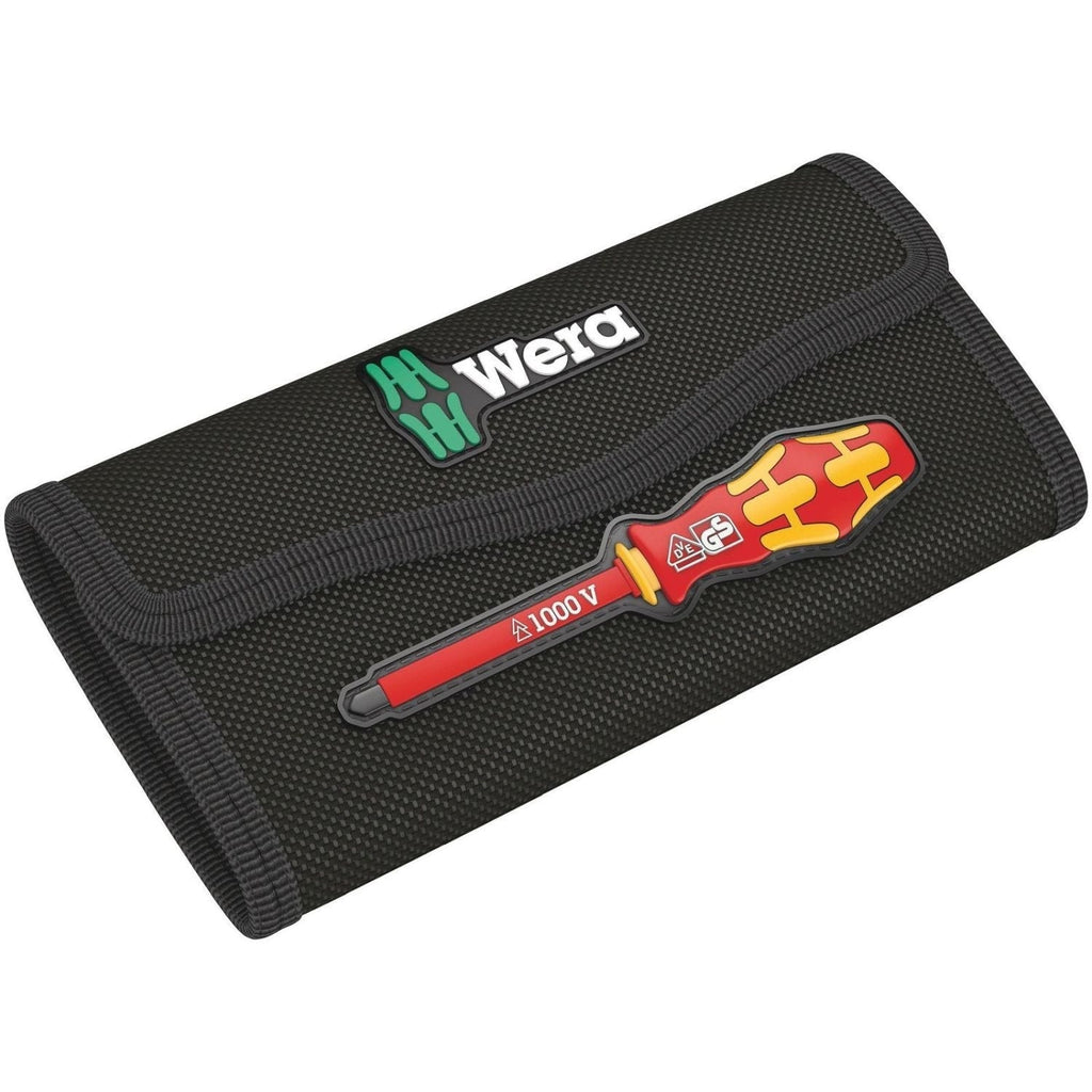Wera 9457 Folding Pouch For 18-Piece Kraftform Kompakt VDE Sets, Empty, 180x85-mm.