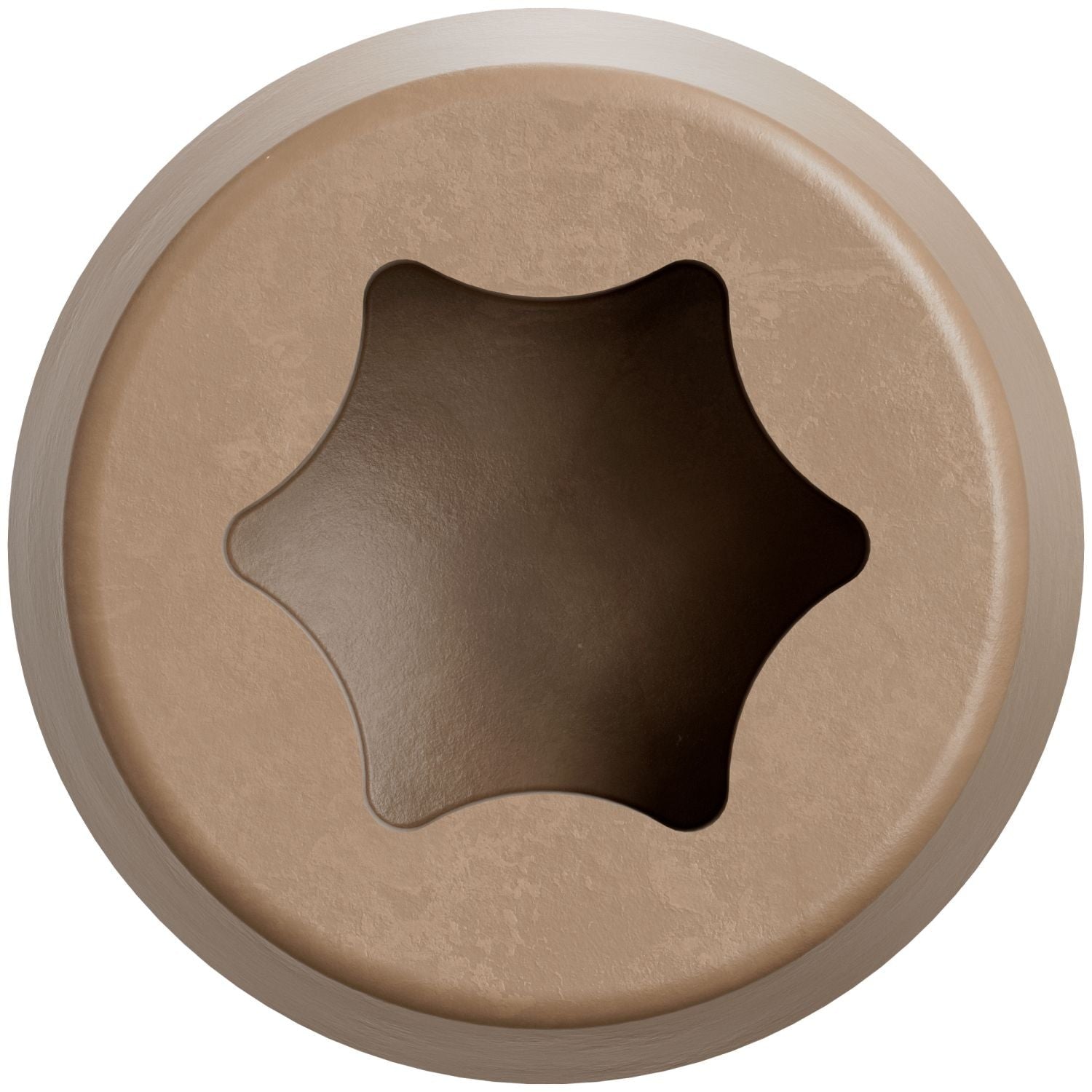 Simpson Strong-Tie DCU234S316TN Deck-Drive DCU COMPOSITE Screw (Collated), #10 x 2-3/4-in. Type 316, Tan, 1000-Pack
