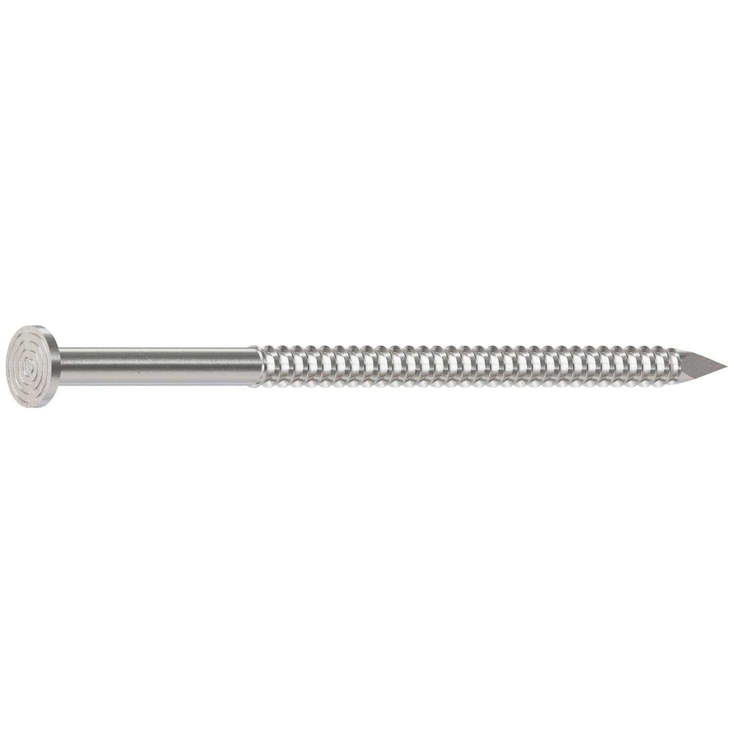 Simpson Strong-Tie T8KRB Premium Siding Nail, 2-1/2-in. x 1/4-in. Head Dia., Type 316 Stainless Steel, 25-lb.