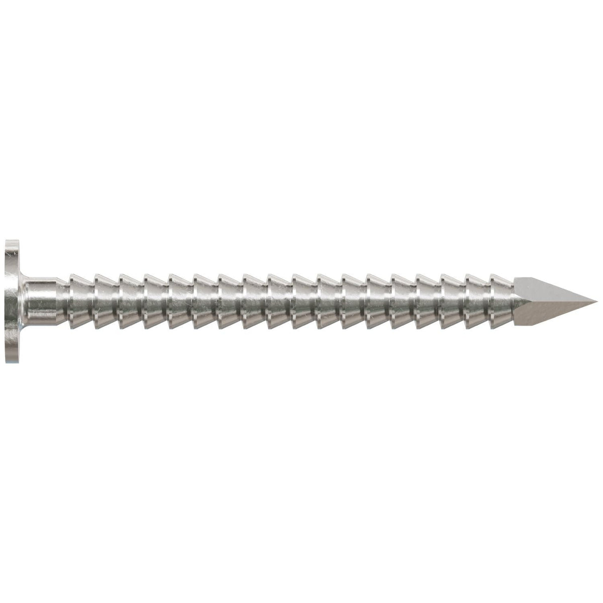 Simpson Strong-Tie S2HACN1 Common Nail, Annular Ring Shank, 1-in. x .083-in. Type 304 Stainless Steel, 1-lb.