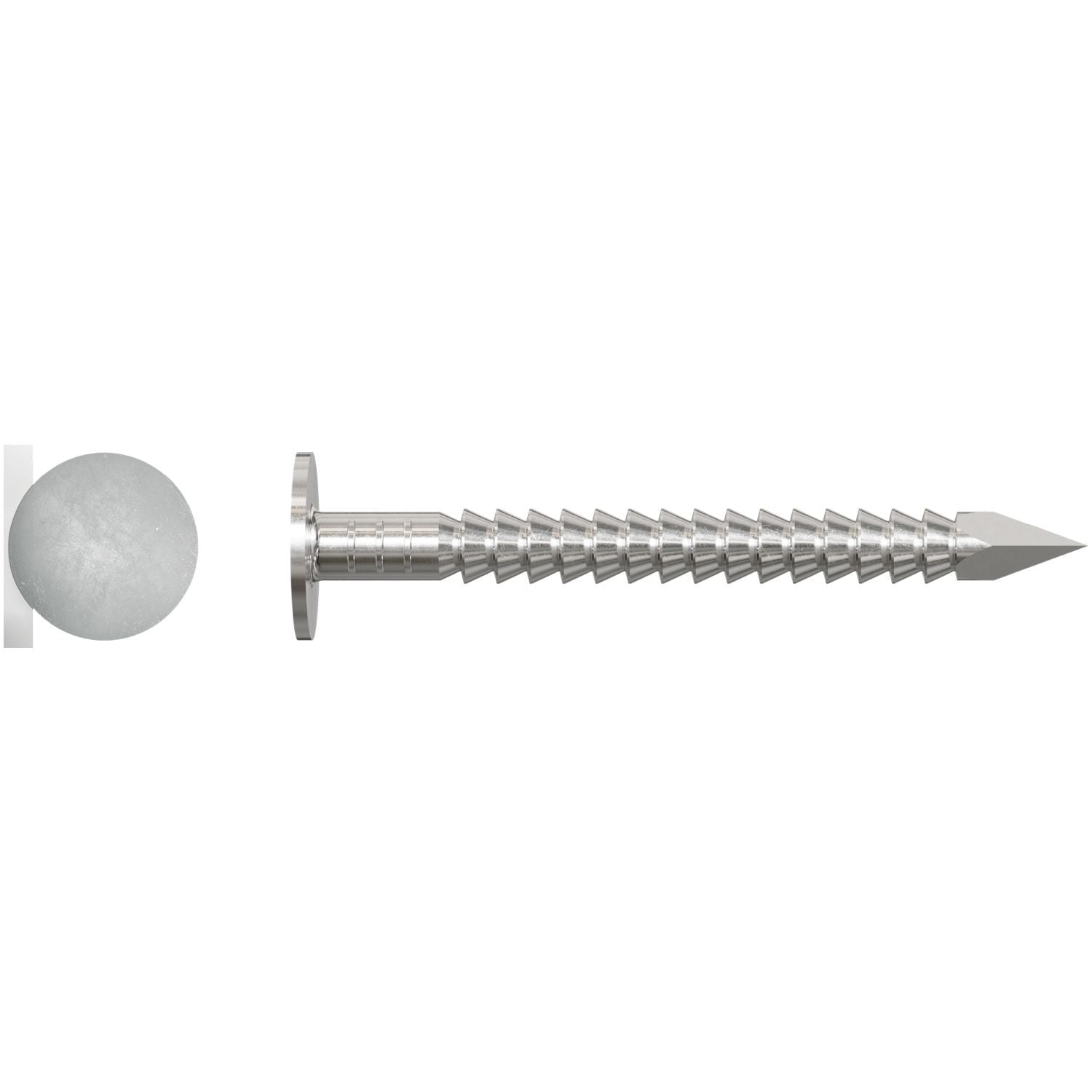 Simpson Strong-Tie S410ARN1 Roofing Nail, Annular Ring Shank, 1-1/2-in. x .131-in. Type 304 Stainless Steel, 1-lb.