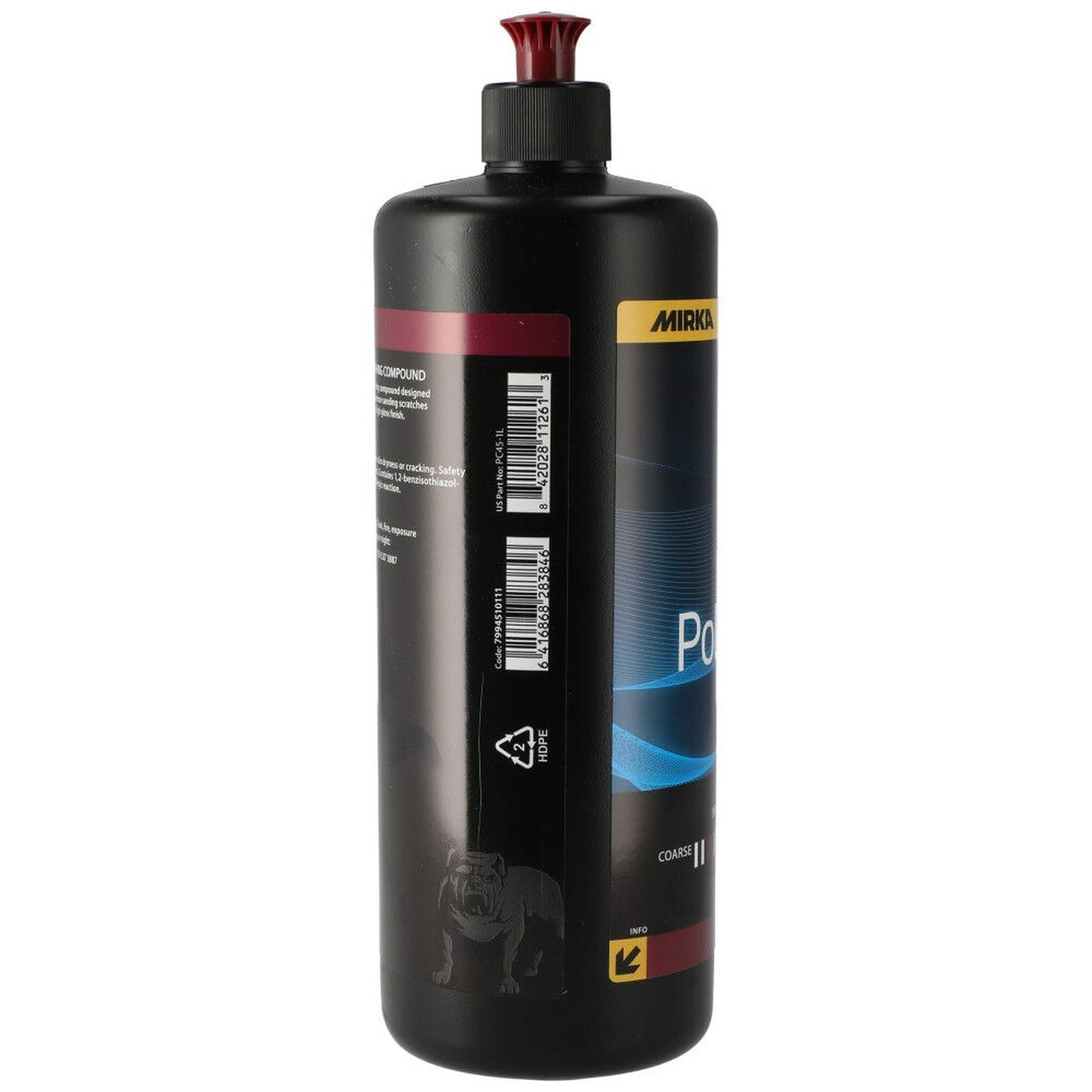 Mirka Polarshine 45 1 Liter Coarse Polishing Compound for Gel Coat and Hard Surfaces (PC45-1L)