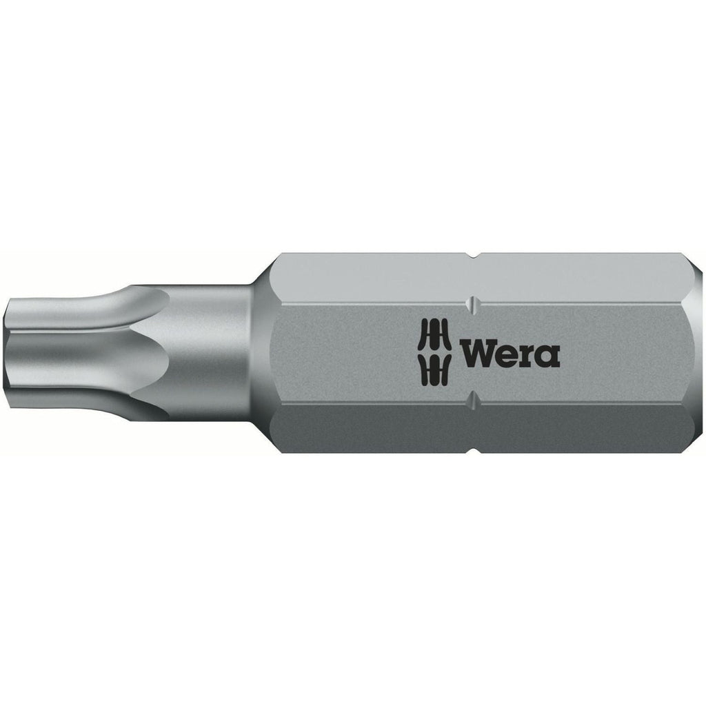 Wera 867/1 Z Torx Bo Bit With Bore Hole, Torx 9x25-mm.