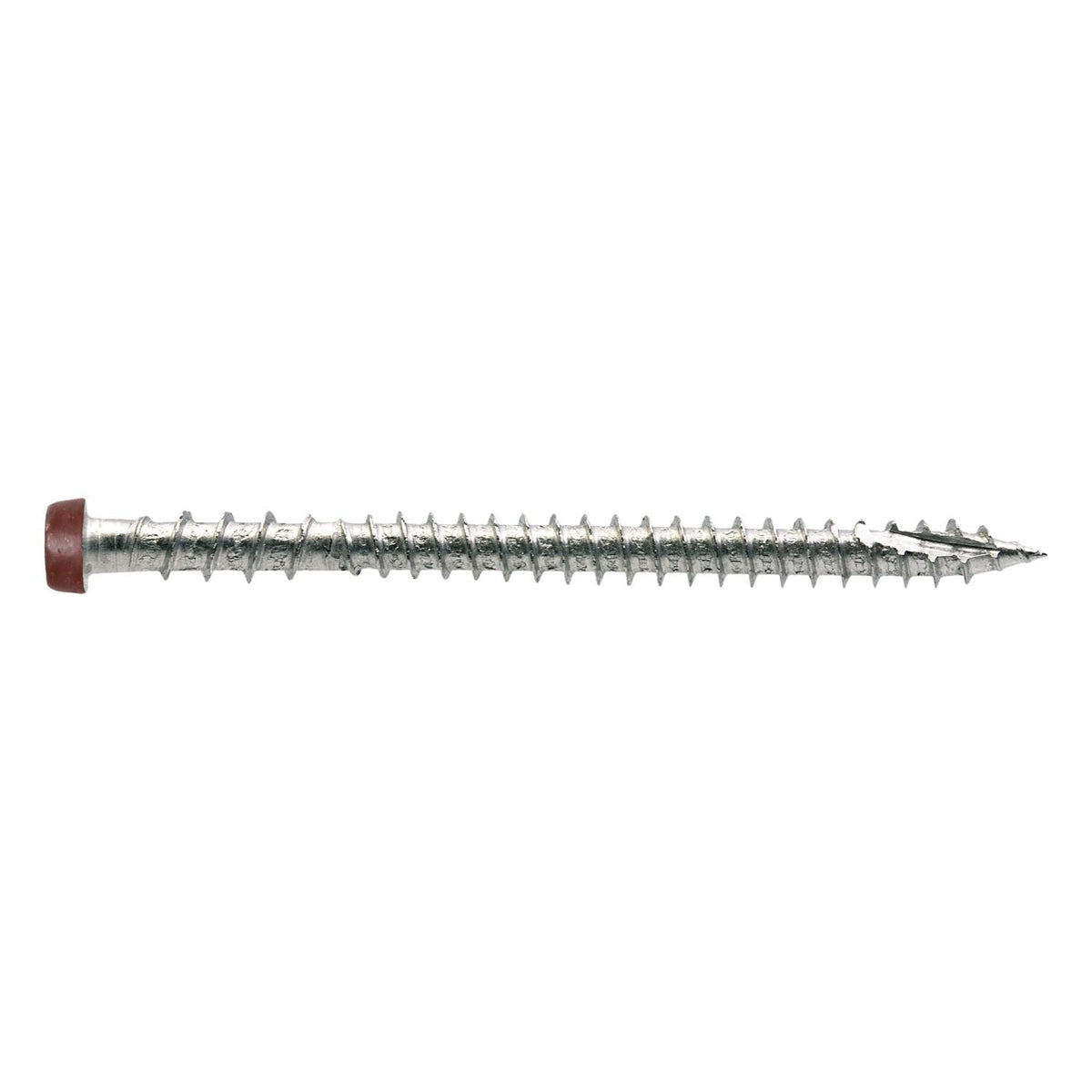 Simpson Strong-Tie DCU234S316RD01 Deck-Drive DCU COMPOSITE Screw (Collated), #10 x 2-3/4-in. Type 316, Red 01, 1000-Pack