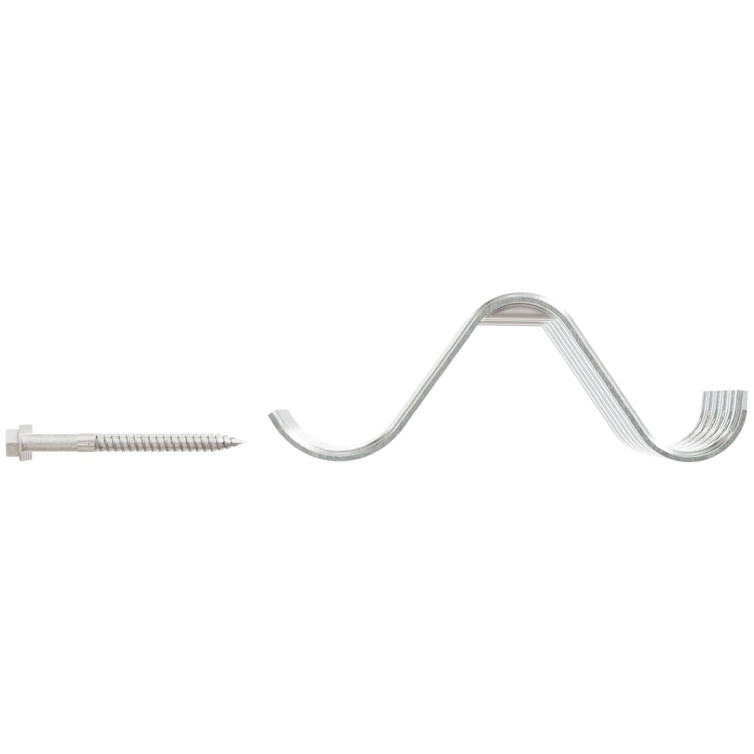 Simpson Strong-Tie URFP-SDS3HDG URFP 10-5/8-in. x 6-1/4-in. HDG Universal Retro Foundation Plate with Screws