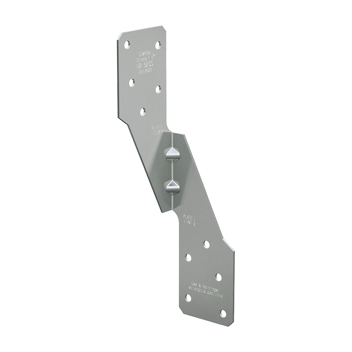 Simpson Strong-Tie 18-Gauge Stainless-Steel Hurricane Tie (H2.5ASS)