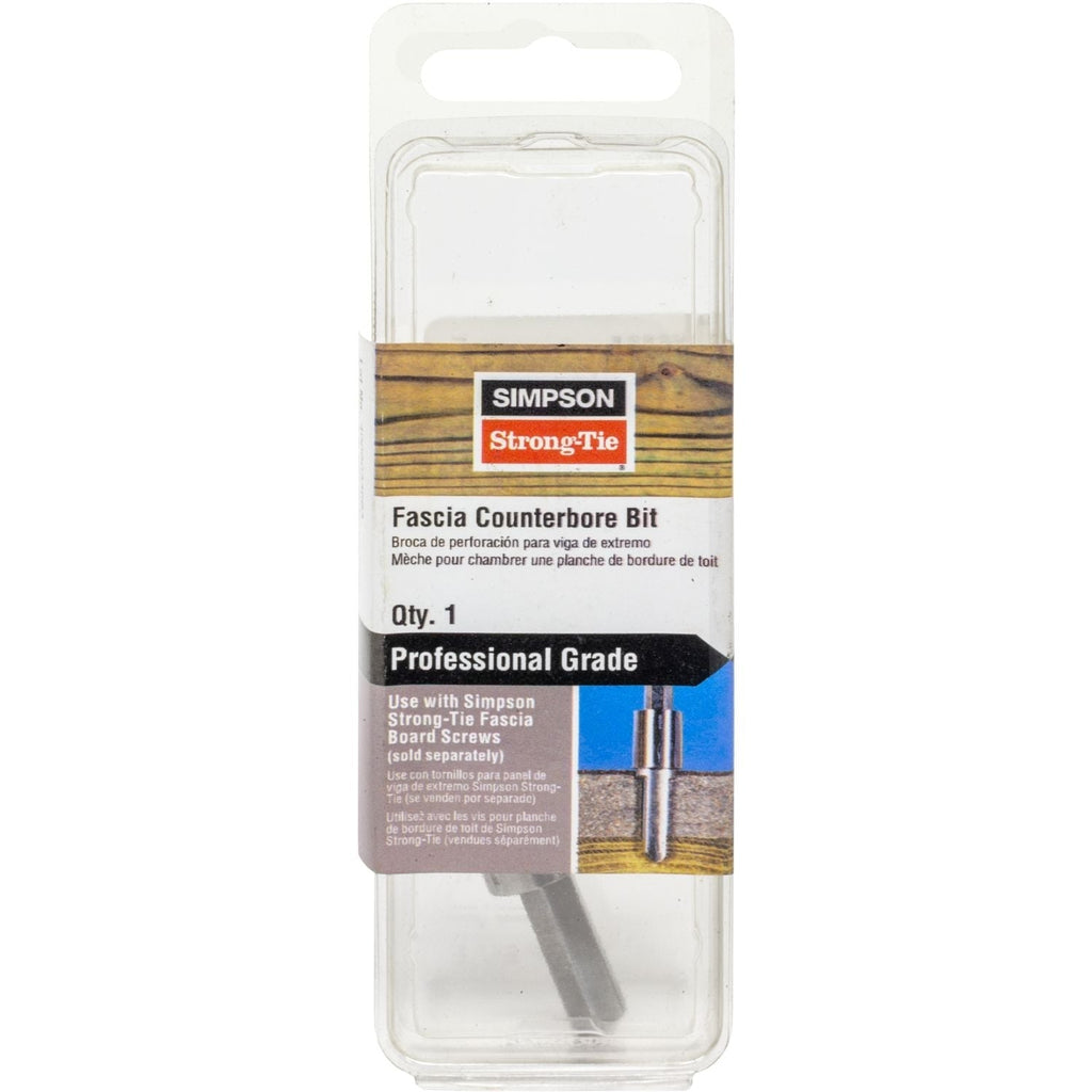 Simpson Strong-Tie FSBIT Fascia Counterbore Bit, Type 316 Stainless Steel