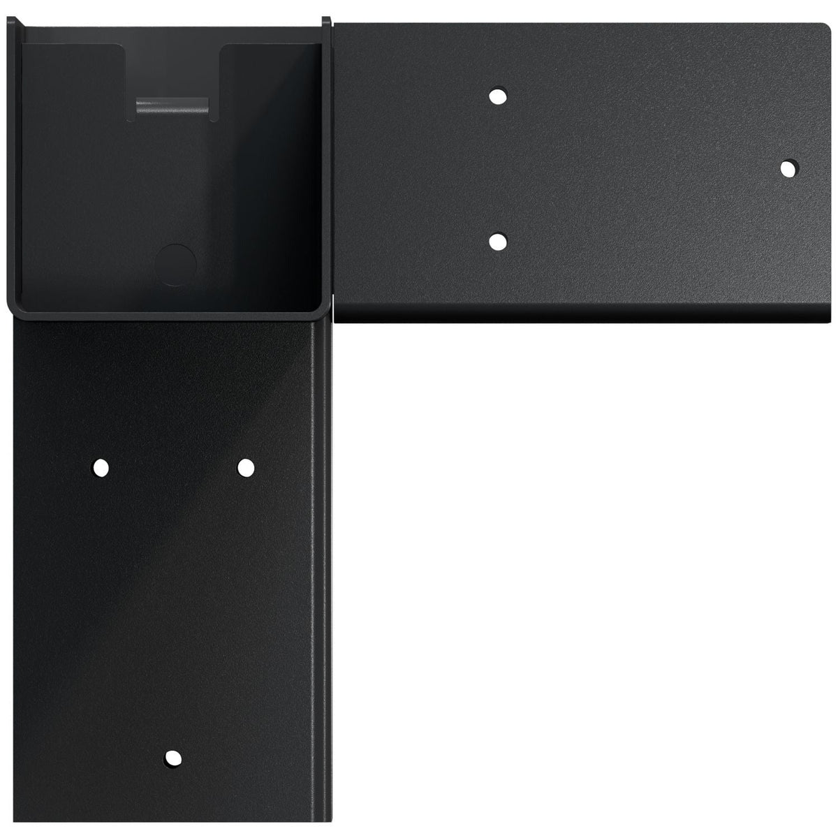 Simpson Strong-Tie SAGE-C44-KT2 Outdoor Accents Sage System Black Powder-Coated Corner Connector for 4x4 with Screws, 2-Pack