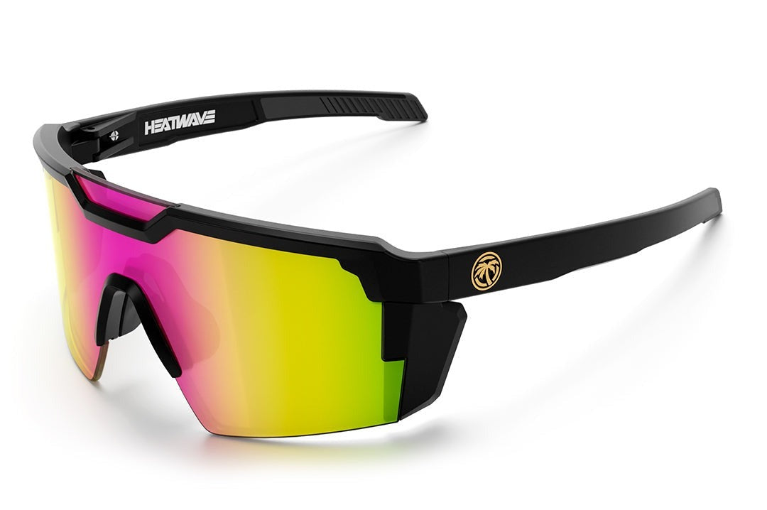 Heat Wave Future Tech Black Frame Savage Spectrum Z87+ Sunglasses