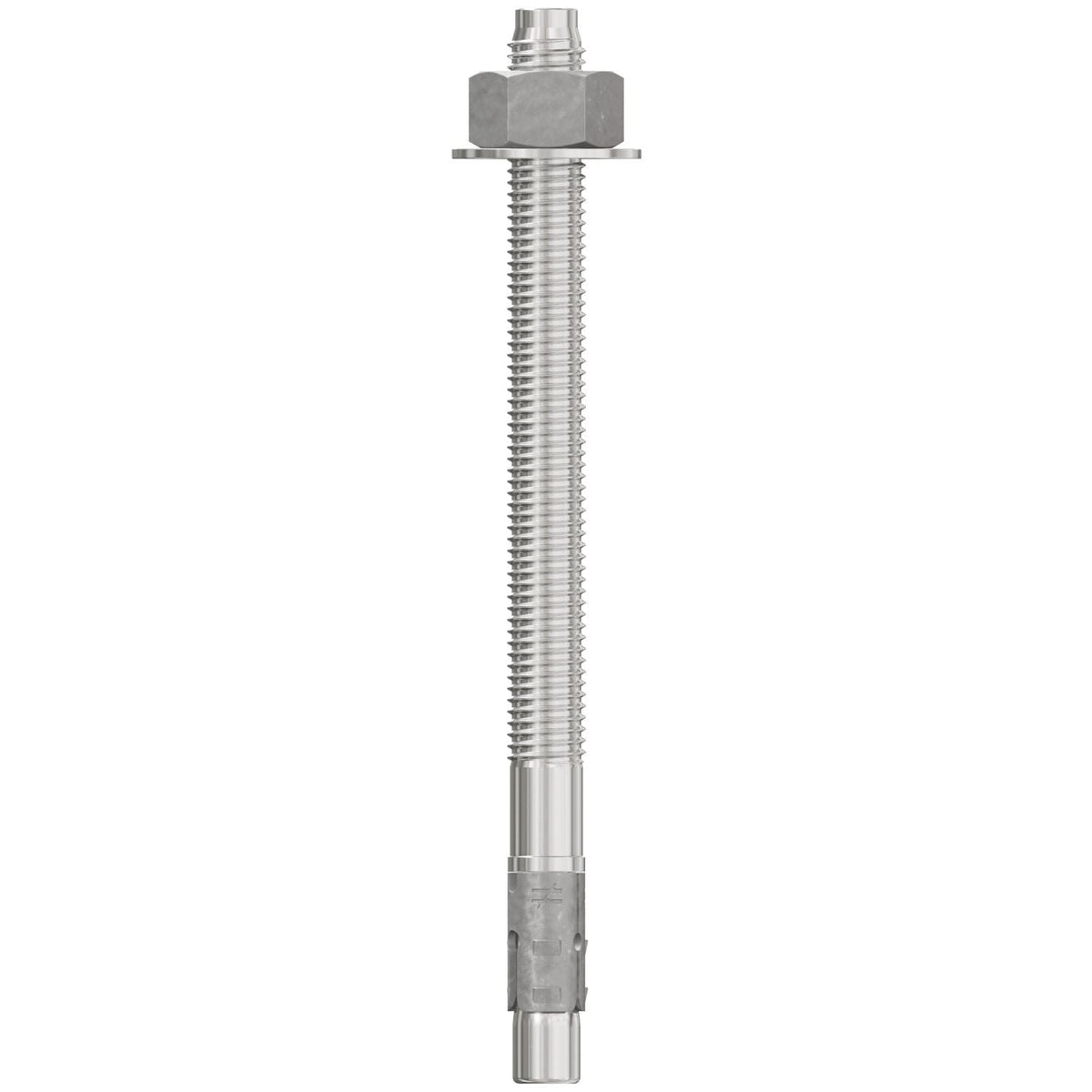 Simpson Strong-Tie STB2-62812S4F20 Strong-Bolt 2, 5/8-in. x 8-1/2-in. Type 304 Stainless-Steel Wedge Anchor, Fully Assembled, 20-Pack