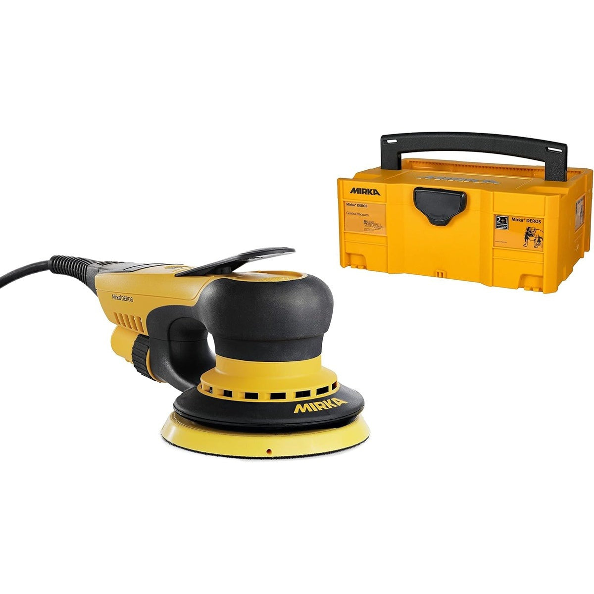 Mirka DEROS 550CV 110V 5-in. Corded Random Orbital Sander with Case