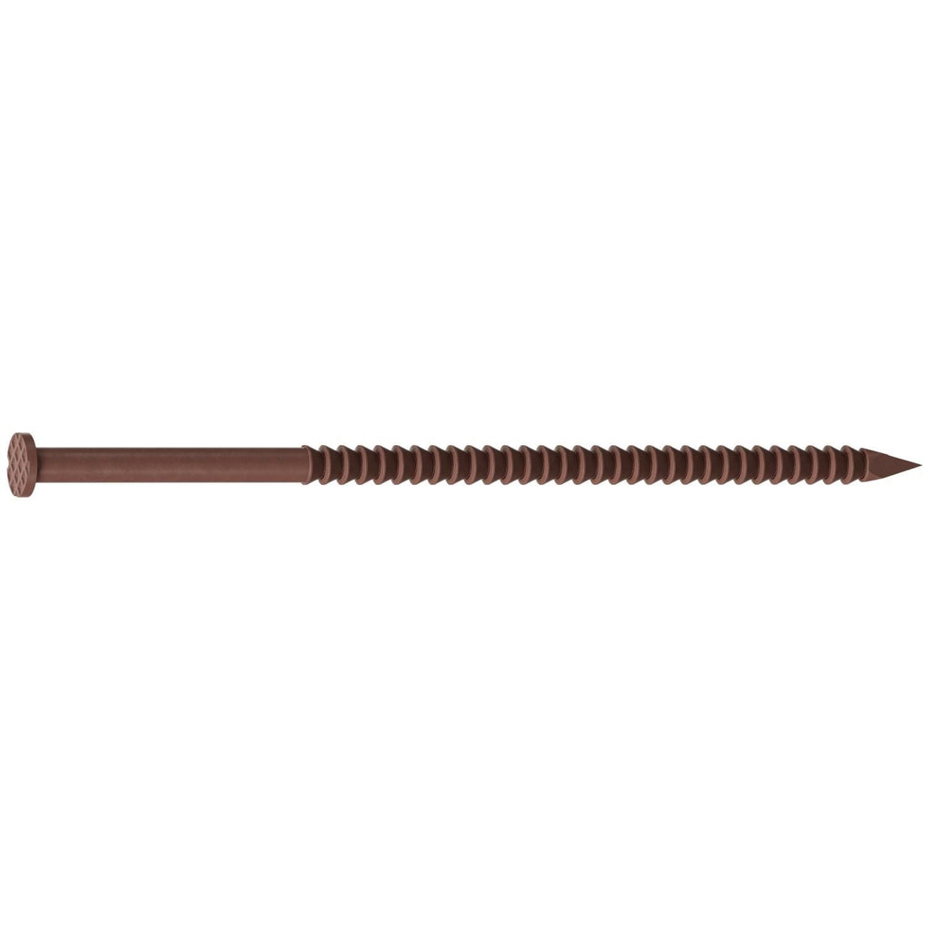 Simpson Strong-Tie S8SNDR1 Painted Siding Nail, 2-1/2-in. x .092-in. Type 304 Stainless Steel, Redwood, 1-lb.