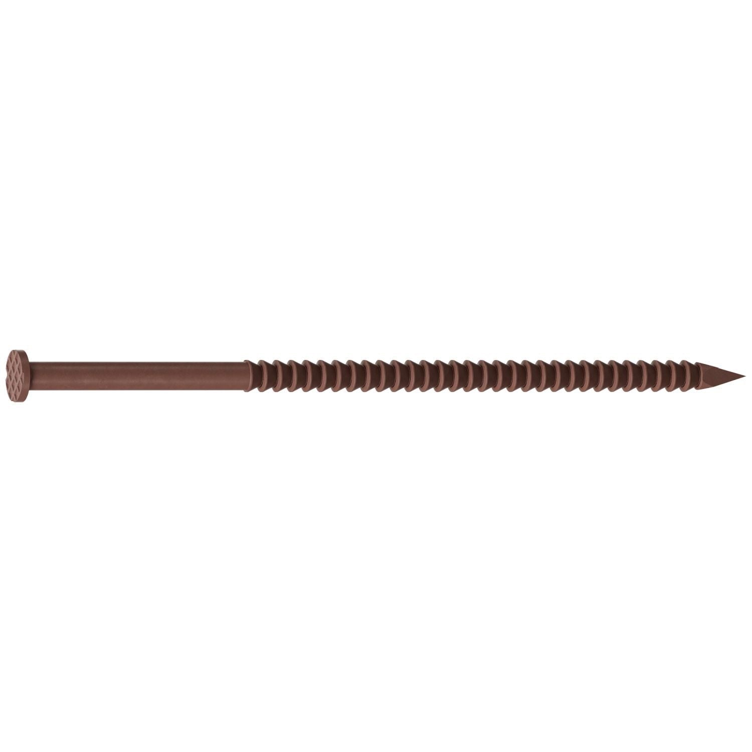 Simpson Strong-Tie S8SNDR1 Painted Siding Nail, 2-1/2-in. x .092-in. Type 304 Stainless Steel, Redwood, 1-lb.