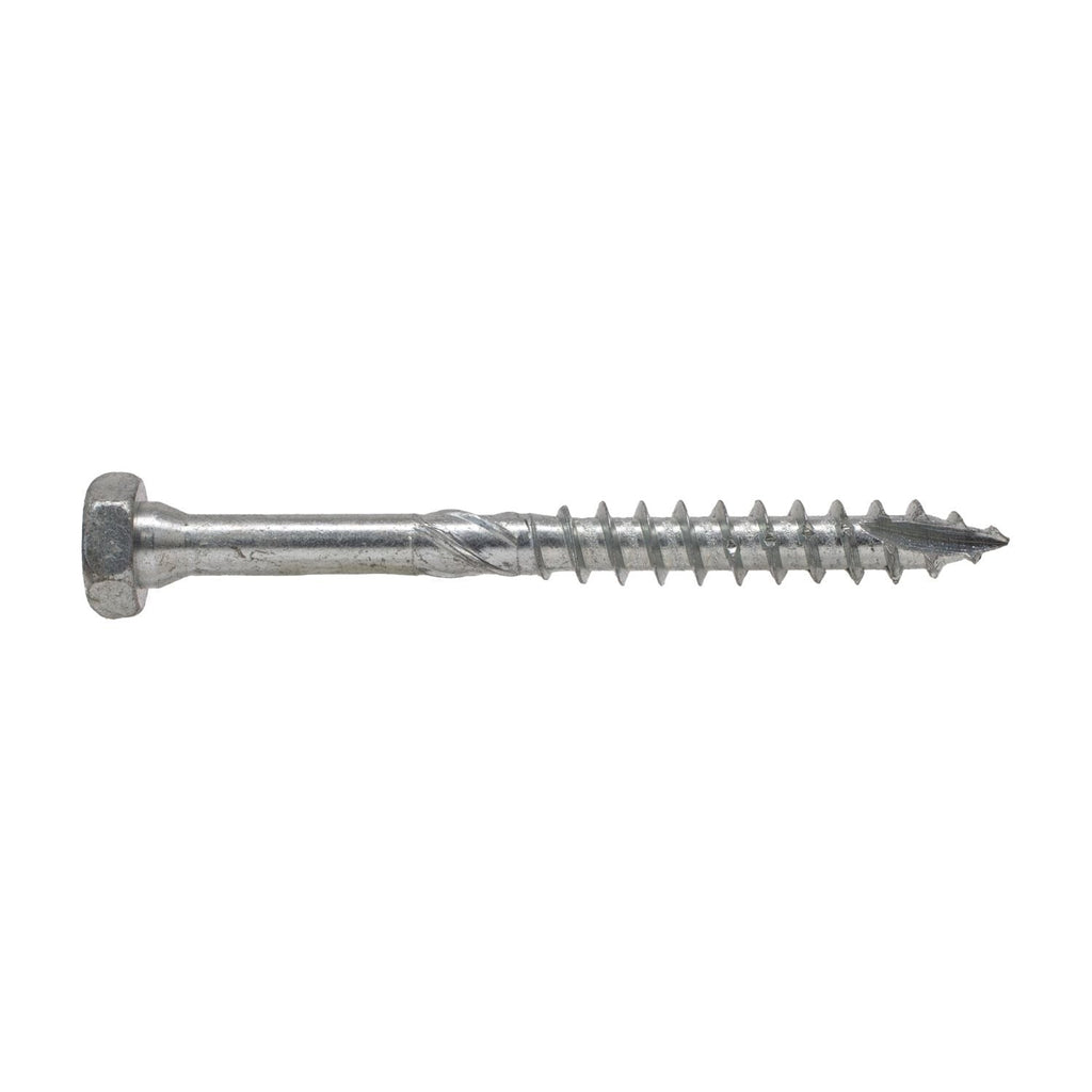 Simpson Strong-Tie SDHR27400 Strong-Drive SDHR COMBO-HEAD Screw, 0.275-in. x 4-in., Blue Zinc, 100-Pack