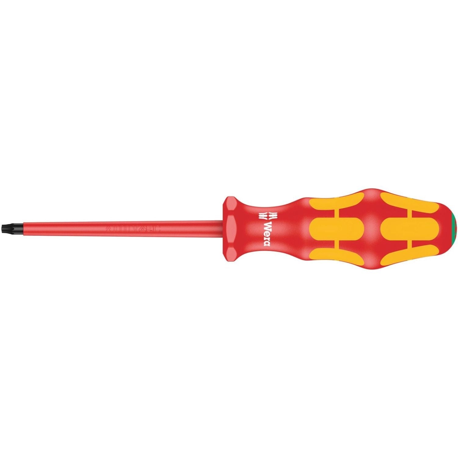 Wera 167 I VDE Insulated Screwdriver For Torx Screws, Torx 25x100-mm.
