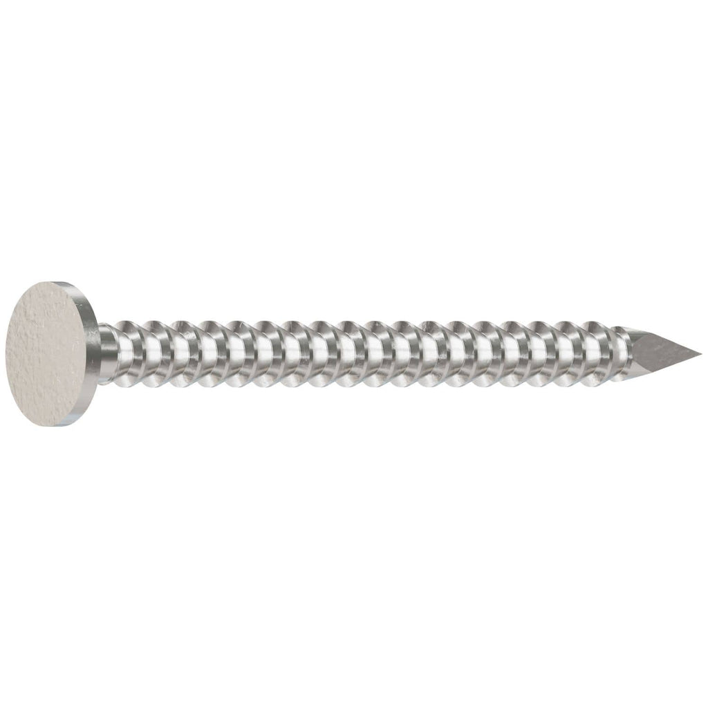 Simpson Strong-Tie T2ACN1 Common Nail, Annular Ring Shank, 1-in. x .072-in. Type 316 Stainless Steel, 1-lb.