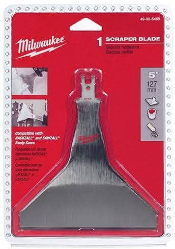 Milwaukee 49-00-5455 5" Scraper Recip Blade