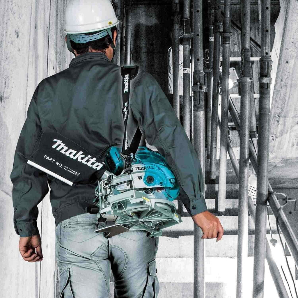 Makita XSL05Z 18V LXT Lithium-Ion Brushless Cordless 6-1/2" Compact Dual-Bevel Compound Miter Saw with Laser, Tool Only
