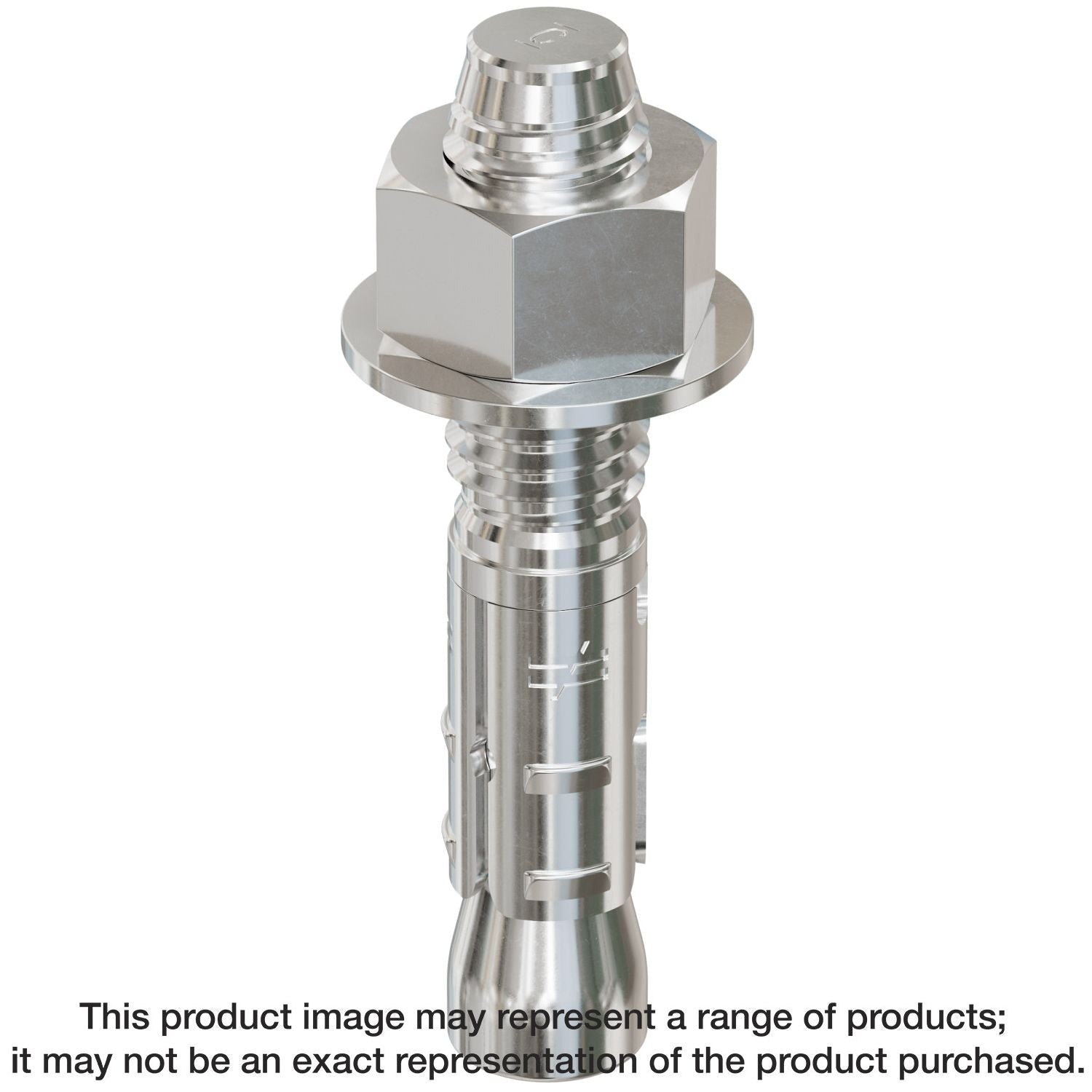 Simpson Strong-Tie STB2-502346SSR25 Strong-Bolt 2, 1/2-in. x 2-3/4-in. Type 316 Stainless-Steel Wedge Anchor, 25-Pack