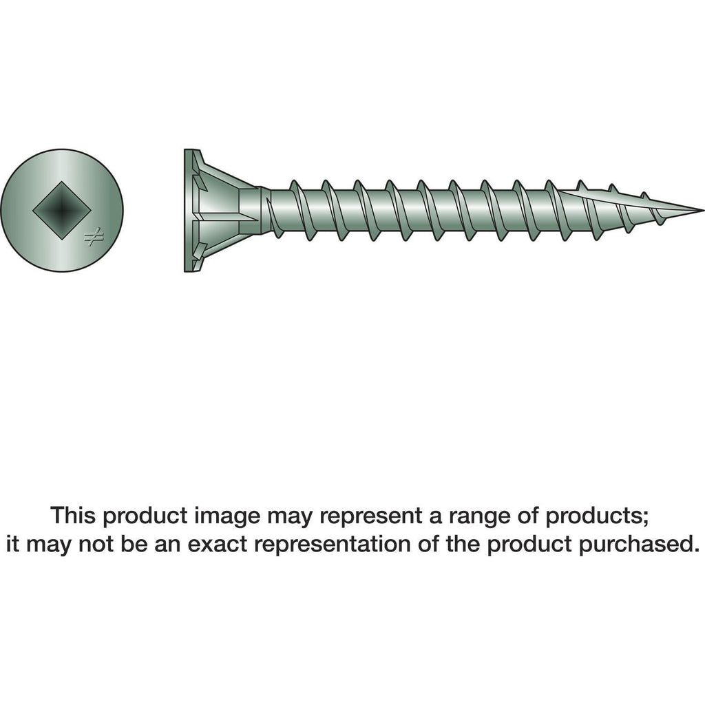 Simpson Strong-Tie CB3BLG114S CB3BLG Fiber-Cement Board Screw (Collated), #10 x 1-1/4-in. #3 SQU, 1500-Pack