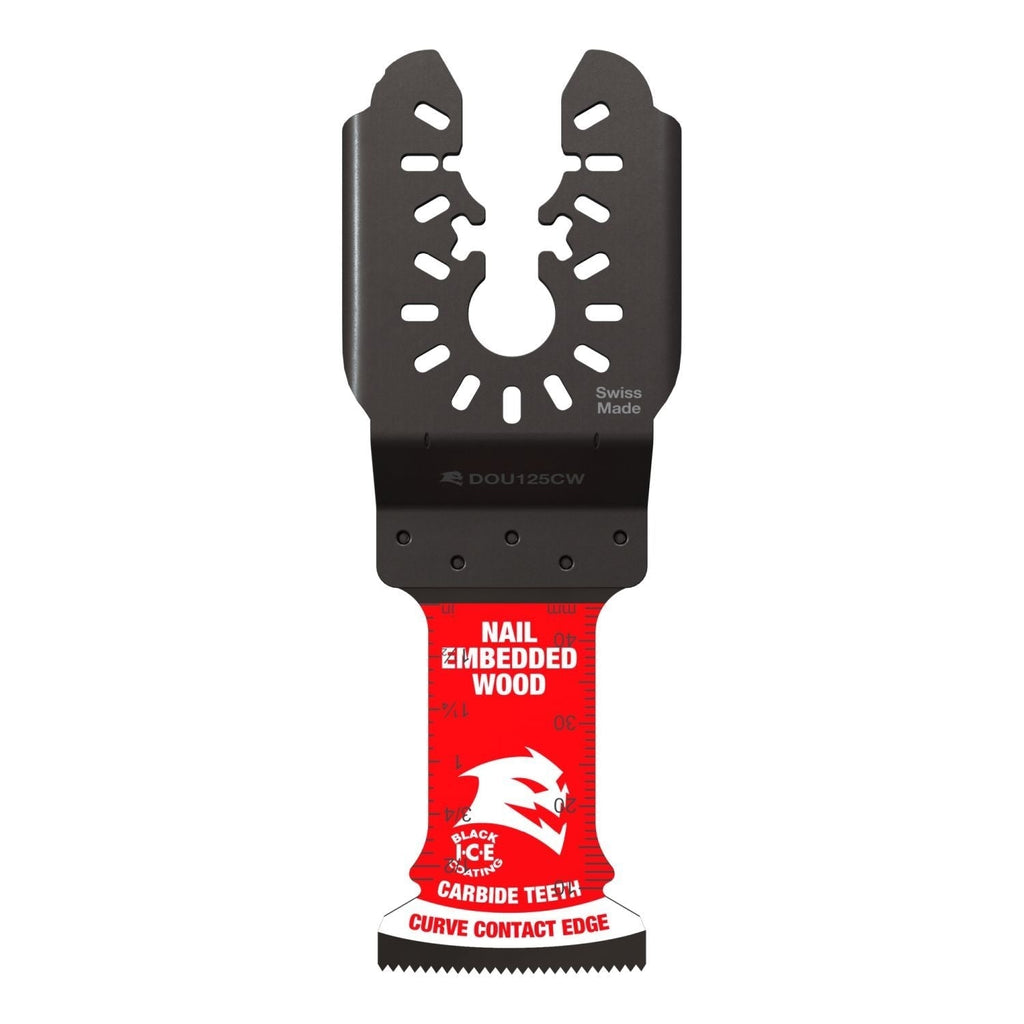 Diablo DOU125CW10 1-1/4-in. Diablo AMPED Demo Demon Carbide Teeth Oscillating Blades for Nail-Embedded Wood, 10-Pack