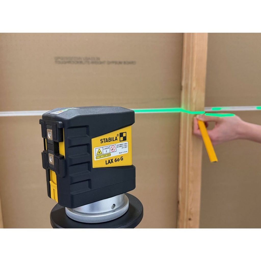 Stabila 03280 LAX 60 G Green Cross Line Laser Level