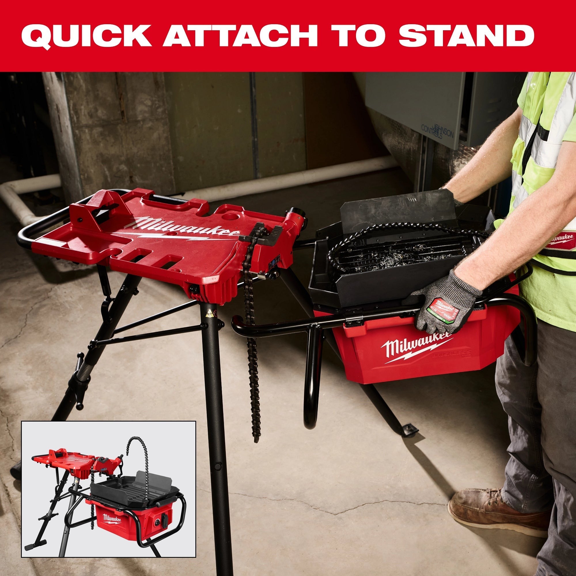 Milwaukee M18 Brushless Pipe Threading Oiler, Tool Only (3874-20)