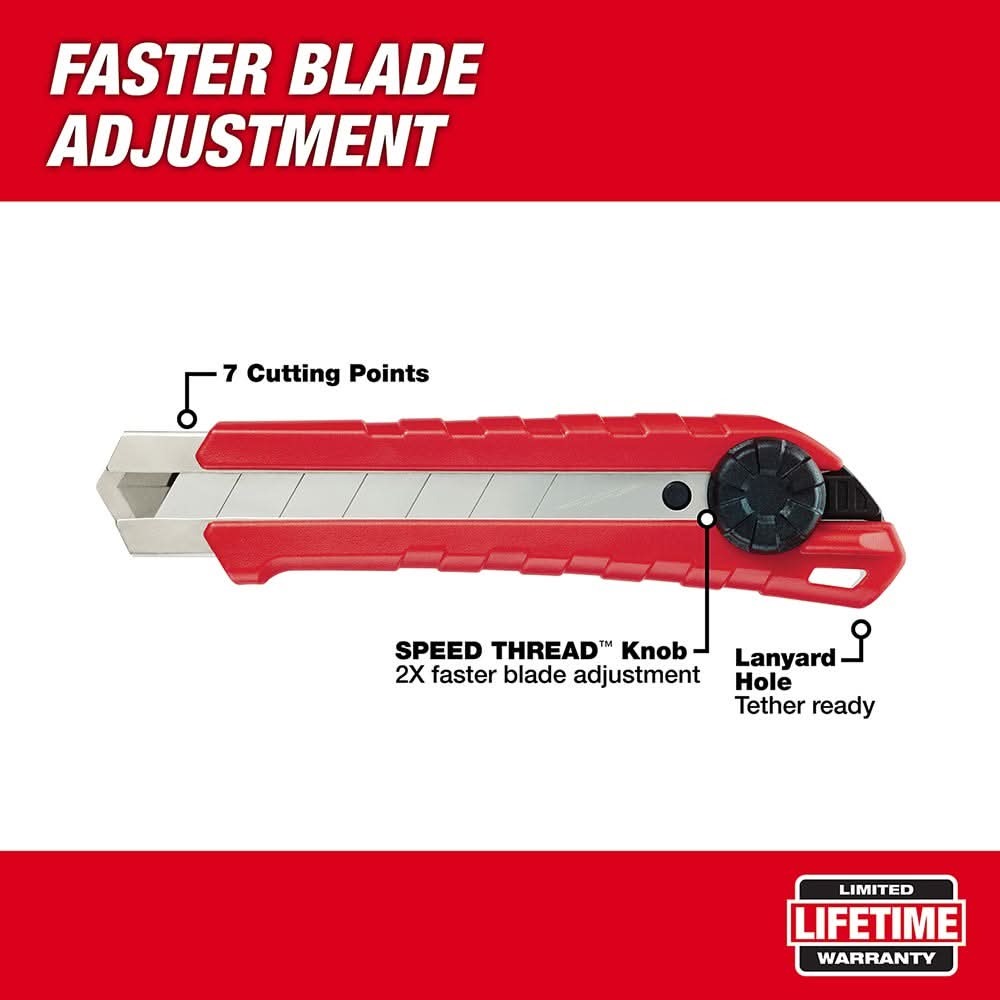 Milwaukee 48-22-1965 25Mm Snap Off Knife