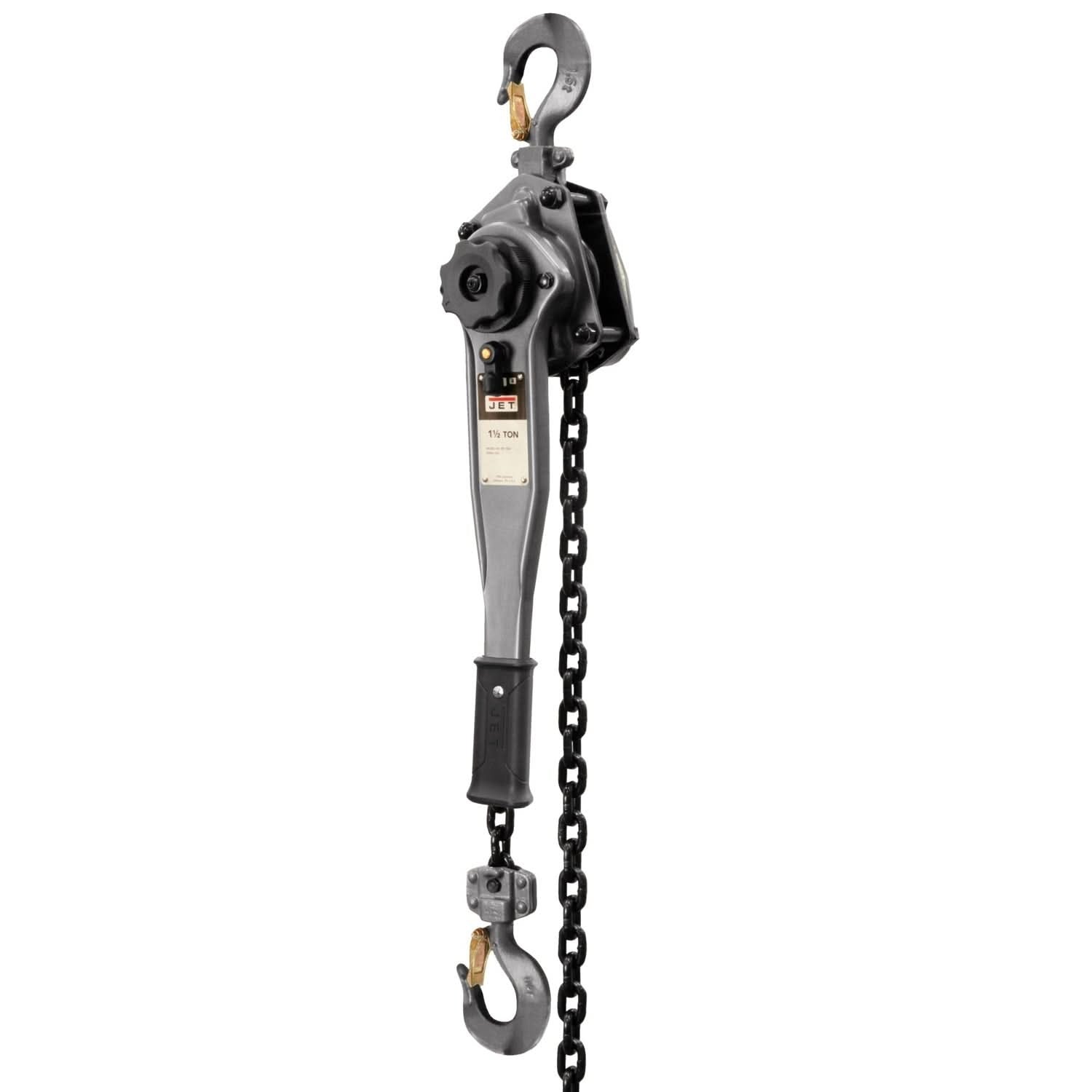 Jet Tools 287403 JLP-A Series 1-1/2 Ton Lever Hoist, 20' Lift