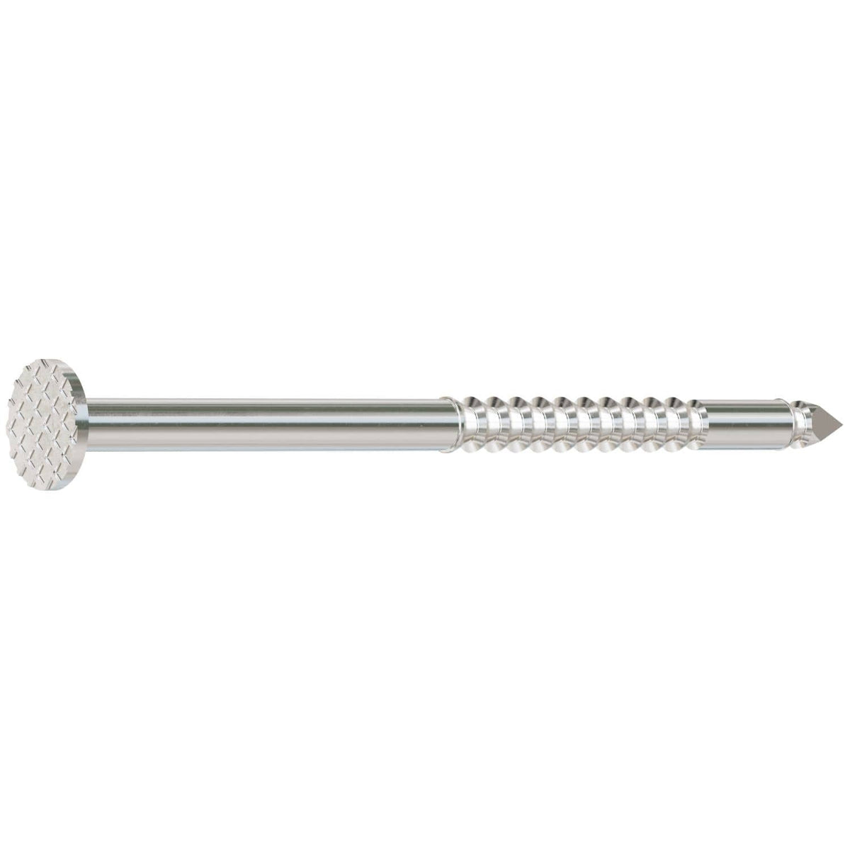 Simpson Strong-Tie T13A175SNJ 15° Wire Coil, Full Round Head, Ring-Shank Siding Nail, 1-3/4-in. Type 316, 1800-Pack