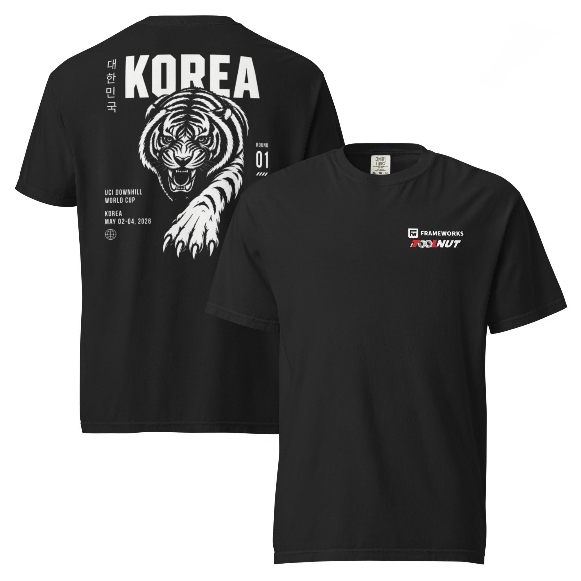Downhill MTB World Cup - South Korea Round 1 Tool Nut Frameworks Team T-Shirt