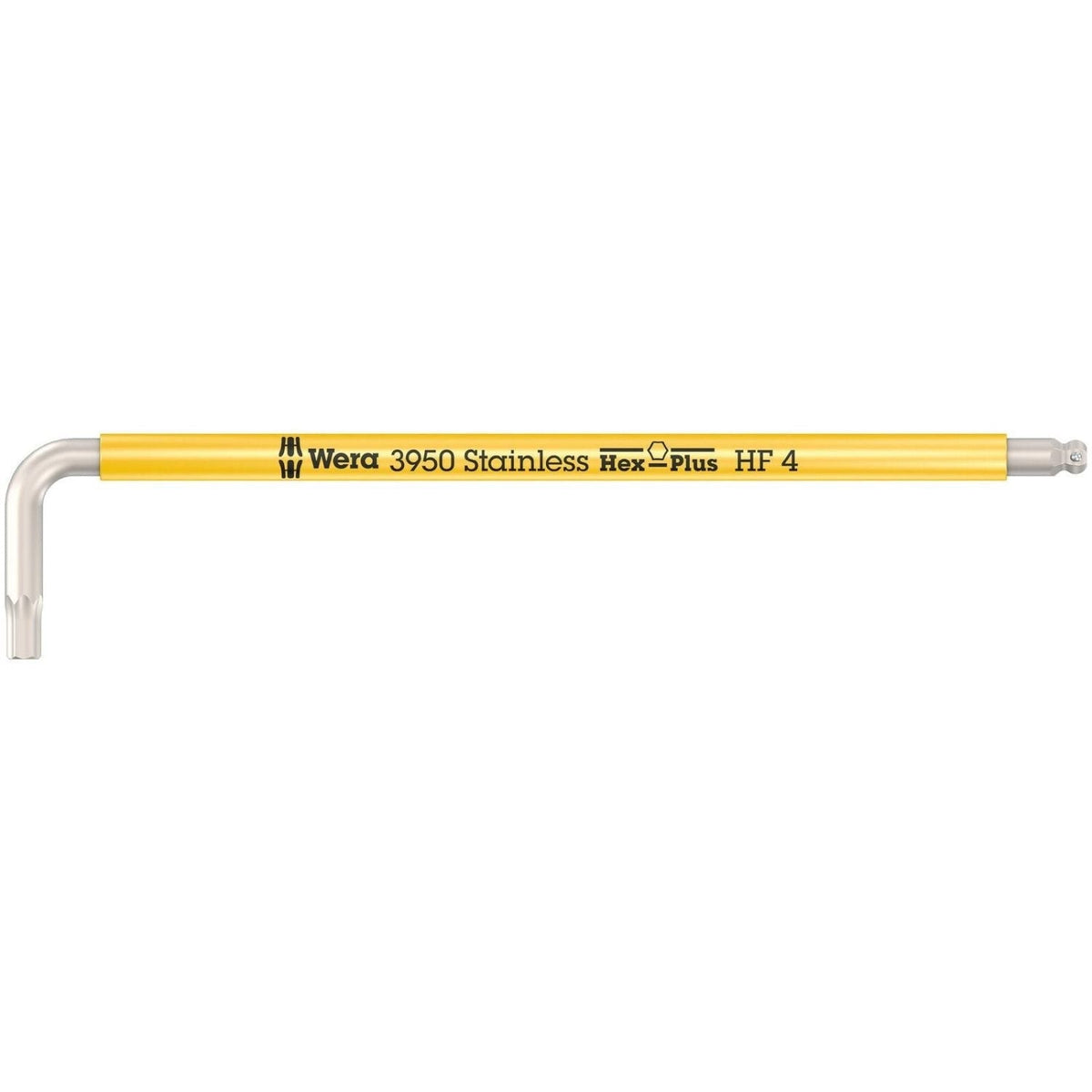 Wera 3950 Spkl Multicolour Hf L-Key, Metric, Stainless Steel, With Holding Function, 4x137-mm.