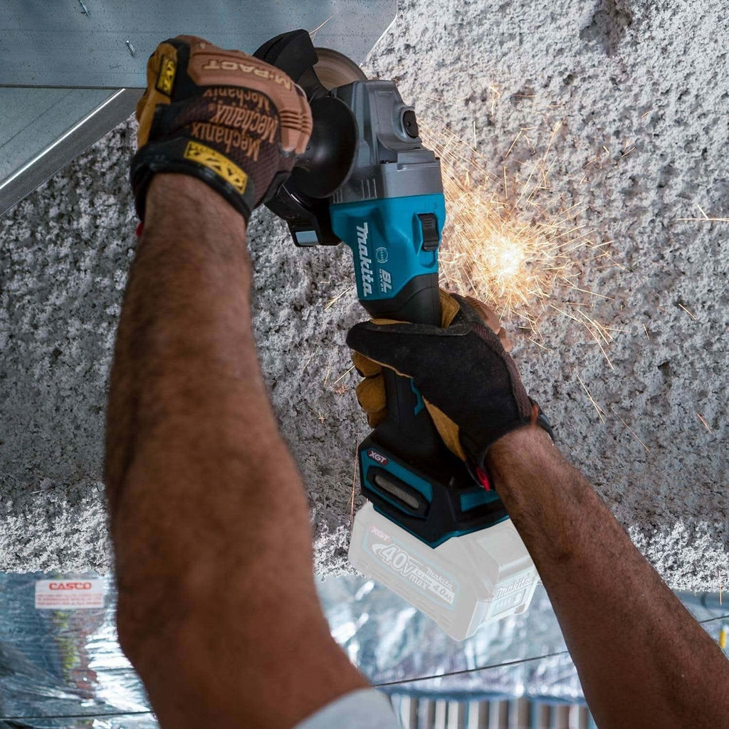 Makita GAG01Z 40V max XGT Brushless Cordless 4-1/2"Â / 5" Angle Grinder, with Electric Brake, Tool Only