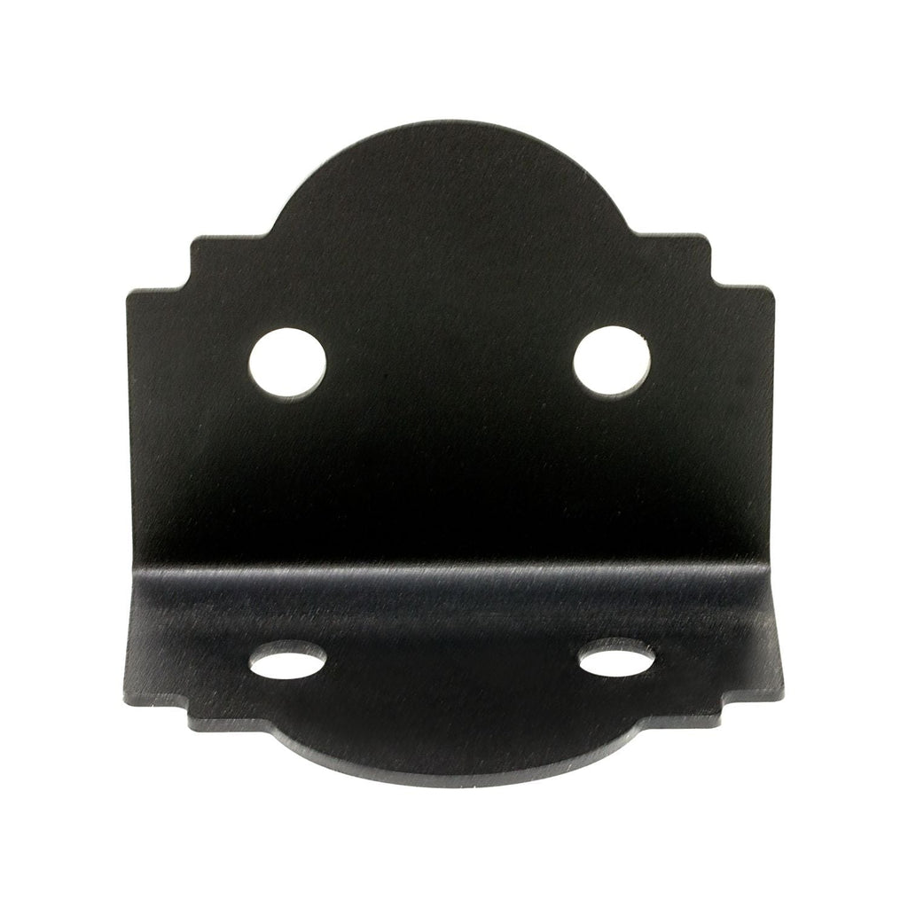 Simpson Strong-Tie APA6 Outdoor Accents Mission Collection ZMAX, Black Powder-Coated 90° Angle for 6x