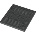 Wera 9810 Foam Insert Screwdriver Set 1, Empty, 344x30x392-mm.