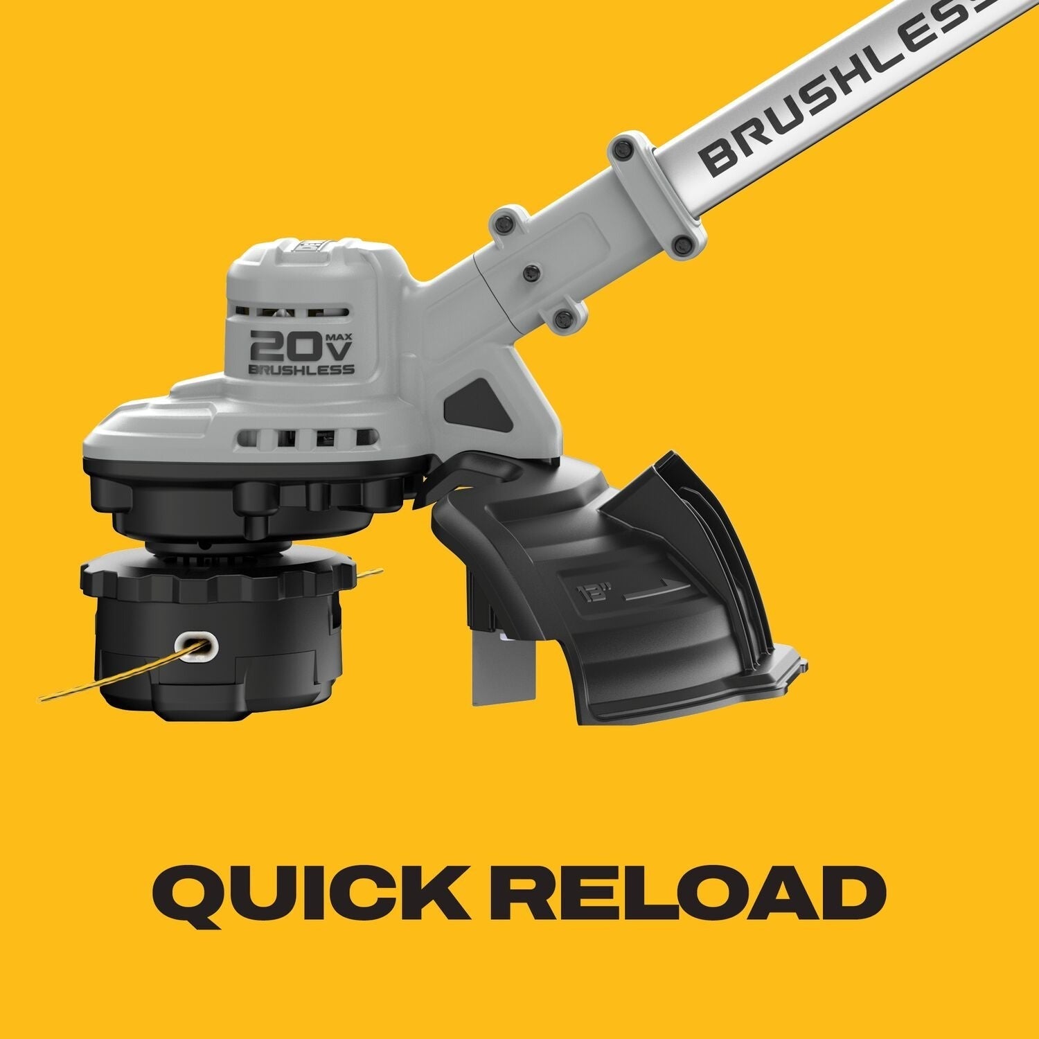DeWALT DCST926P1 20V MAX Brushless Cordless Foldable String Trimmer 5.0Ah Kit