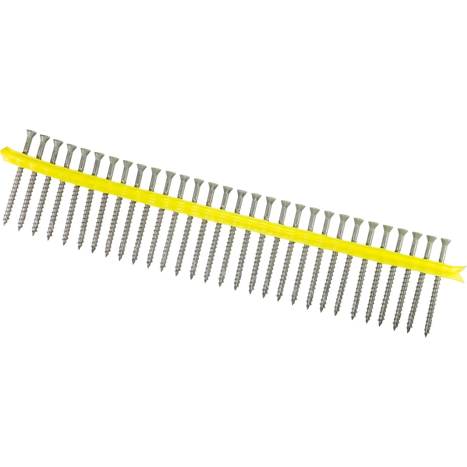 Simpson Strong-Tie DTH212S305GR03 Trim-Head Screw, Sharp Point (Collated), #7 x 2-1/2-in. #2 Square Type 305 Gray 03, 1000-Pack