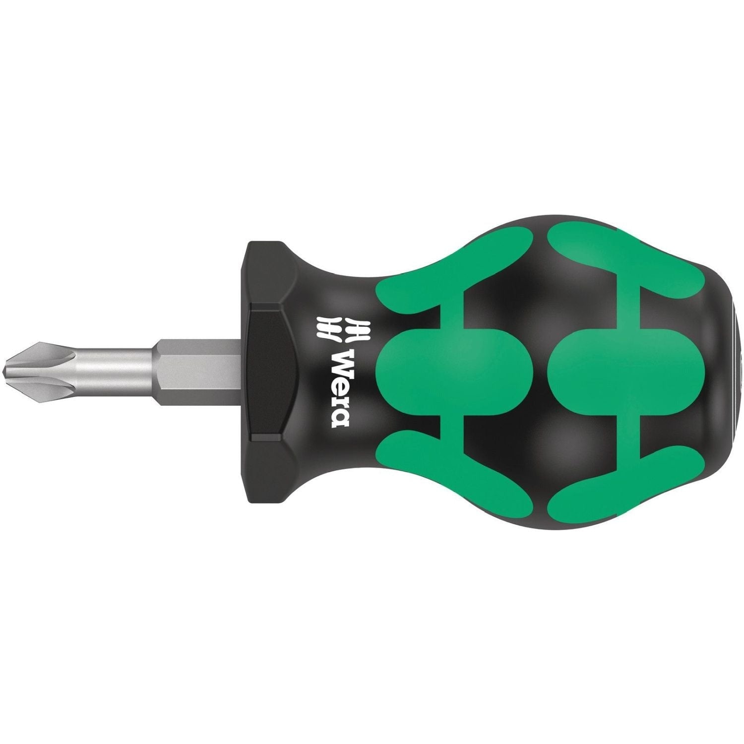 Wera 355 Pz Pozidriv-Head Stubby/Carburetor Screwdriver, Pz 2x25-mm.