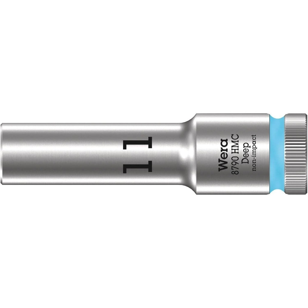 Wera 8790 Hmc Deep Socket With 1/2-in. Drive, 11x83-mm.