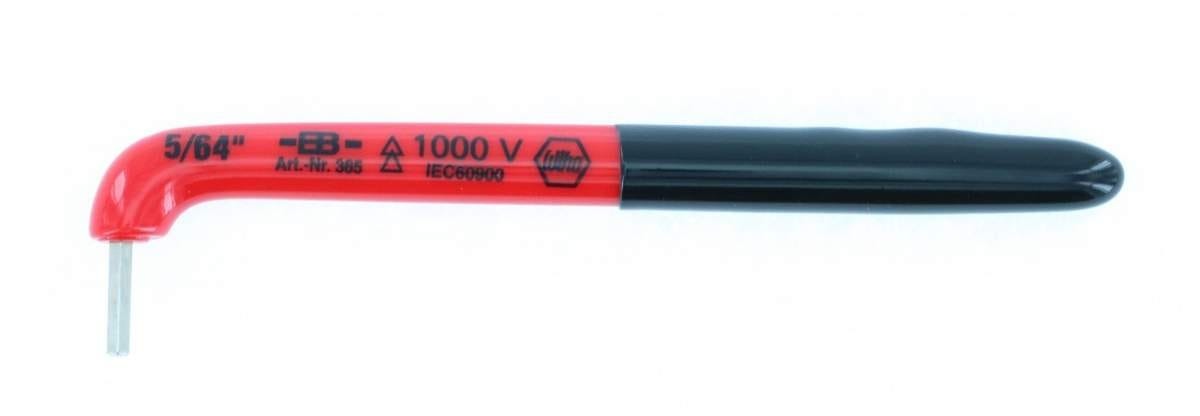 Wiha 13671 Insulated Inch Hex L-Key 5/64"