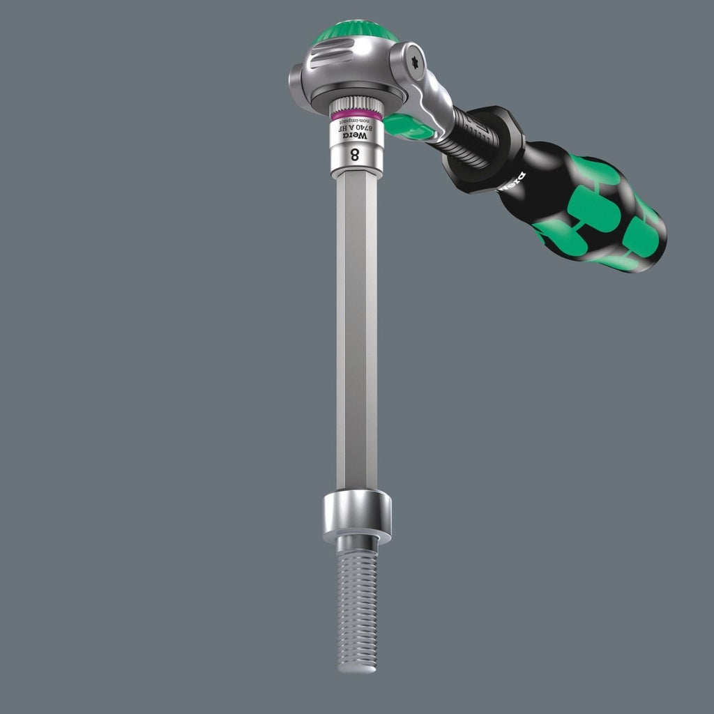 Wera 8740 A Hf 1 Zyklop Bit Socket Set With Holding Function, 1/4-in. Drive, 5-Pieces